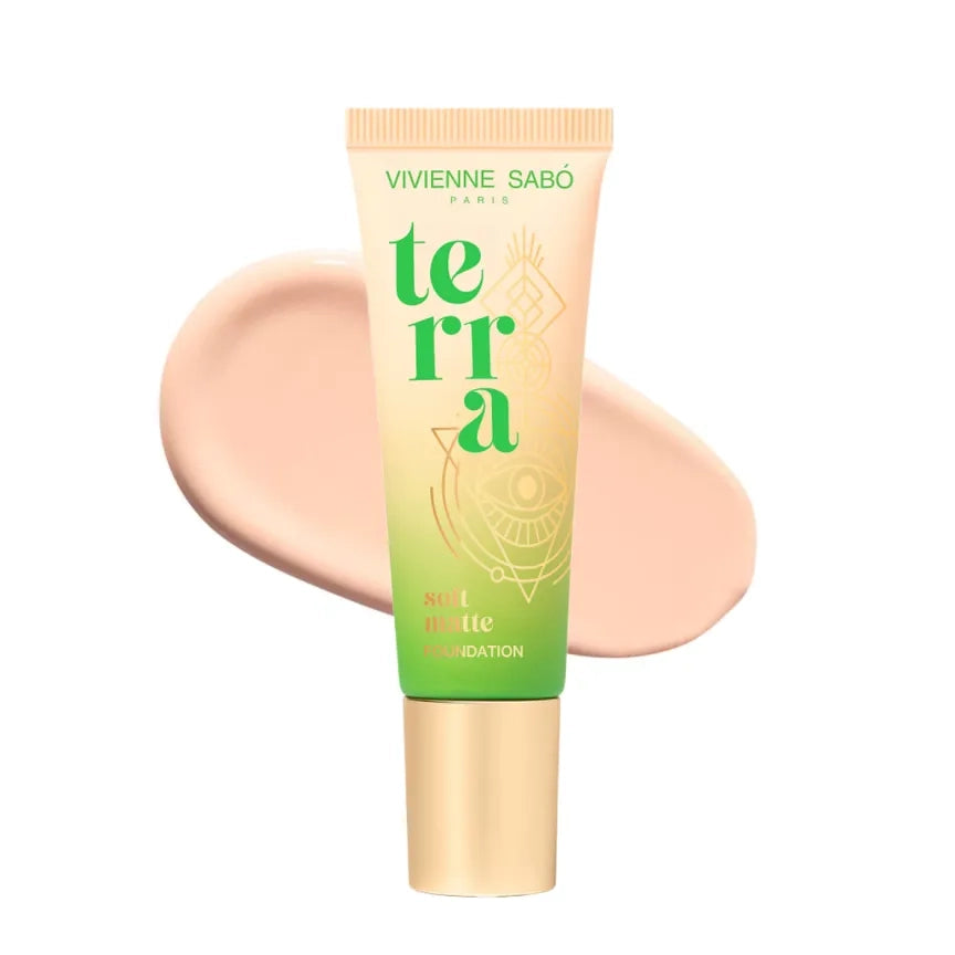 Тональный Крем С Матовым Финишем Vivienne Sabo Natural Coverage Foundation Terra