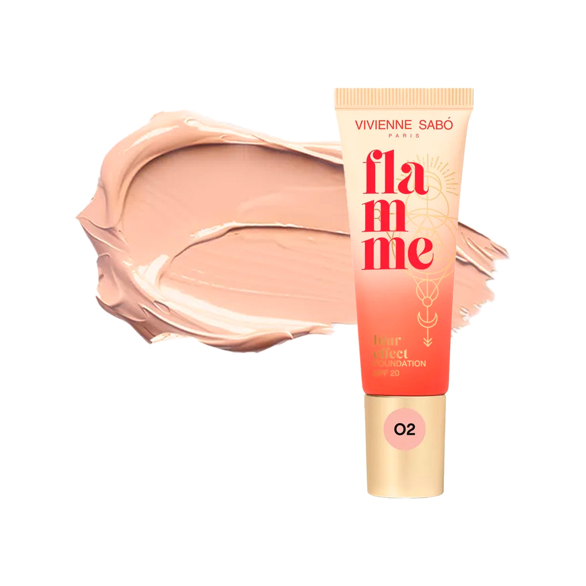 Тональный Крем С Сияющим Эффектом Vivienne Sabo Flamme Blur Effect Foundation