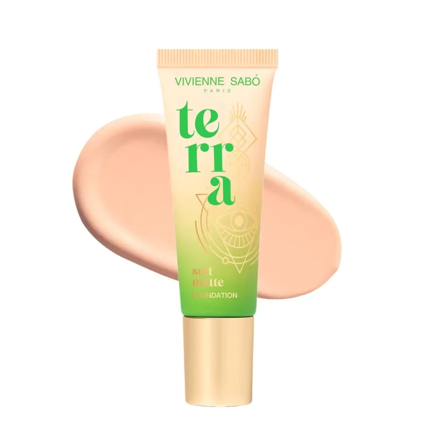 Тональный Крем С Матовым Финишем Vivienne Sabo Natural Coverage Foundation Terra