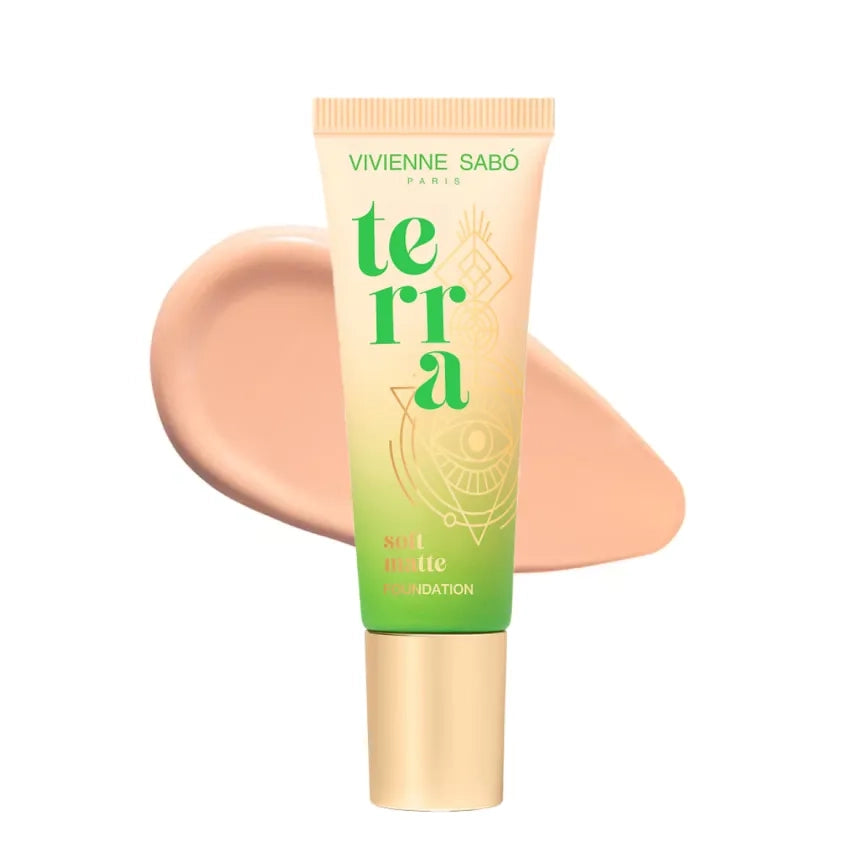 Тональный Крем С Матовым Финишем Vivienne Sabo Natural Coverage Foundation Terra