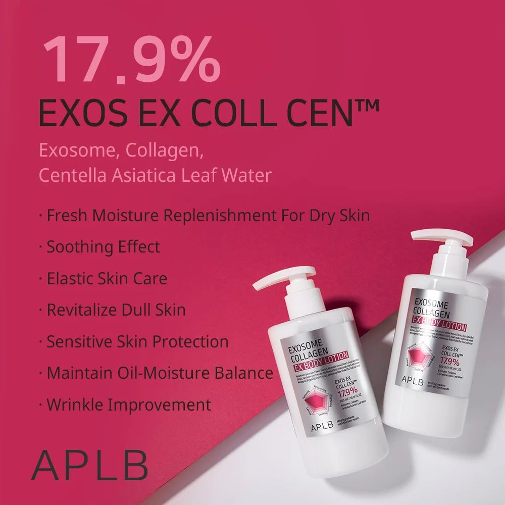 Увлажняющий лосьон для тела APLB Exosome Collagen EX Body Lotion