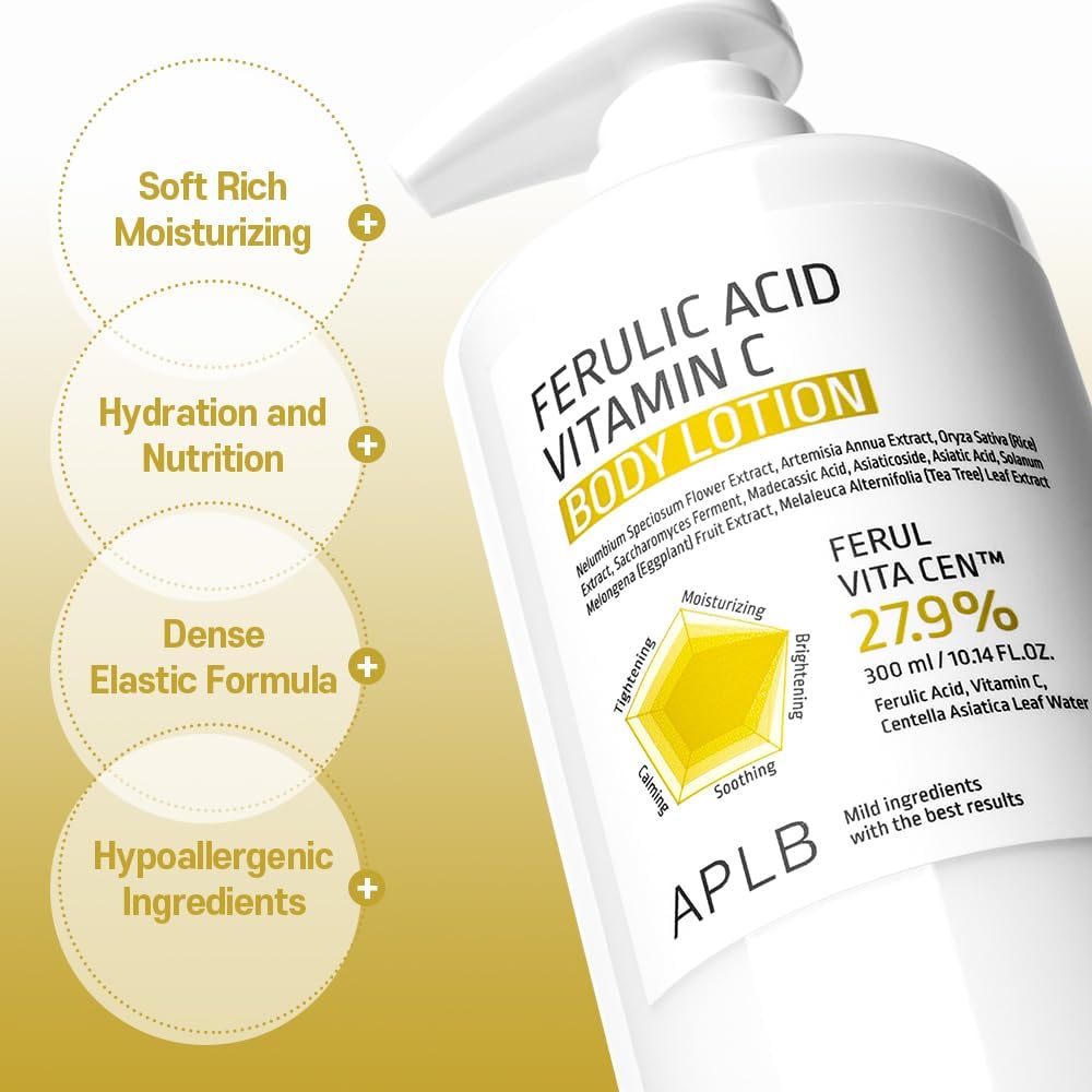 Лосьон с феруловой кислотой APLB Ferulic Acid Vitamin C Body Lotion