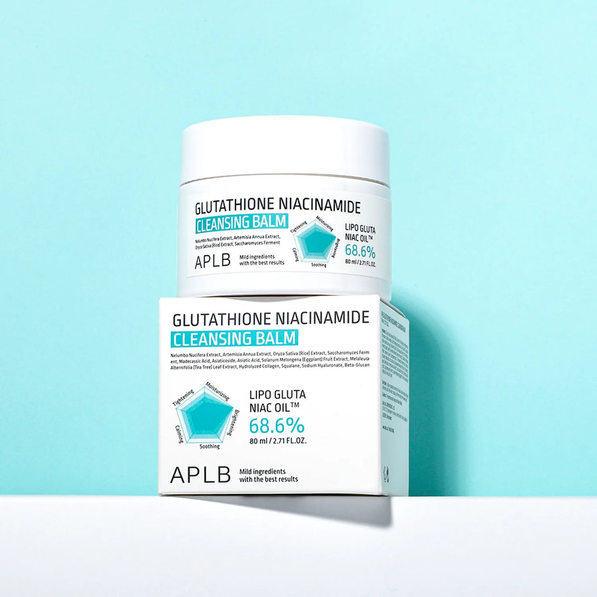 Очищающий бальзам с глутатионом APLB Glutathione Niacinamide Cleansing Balm