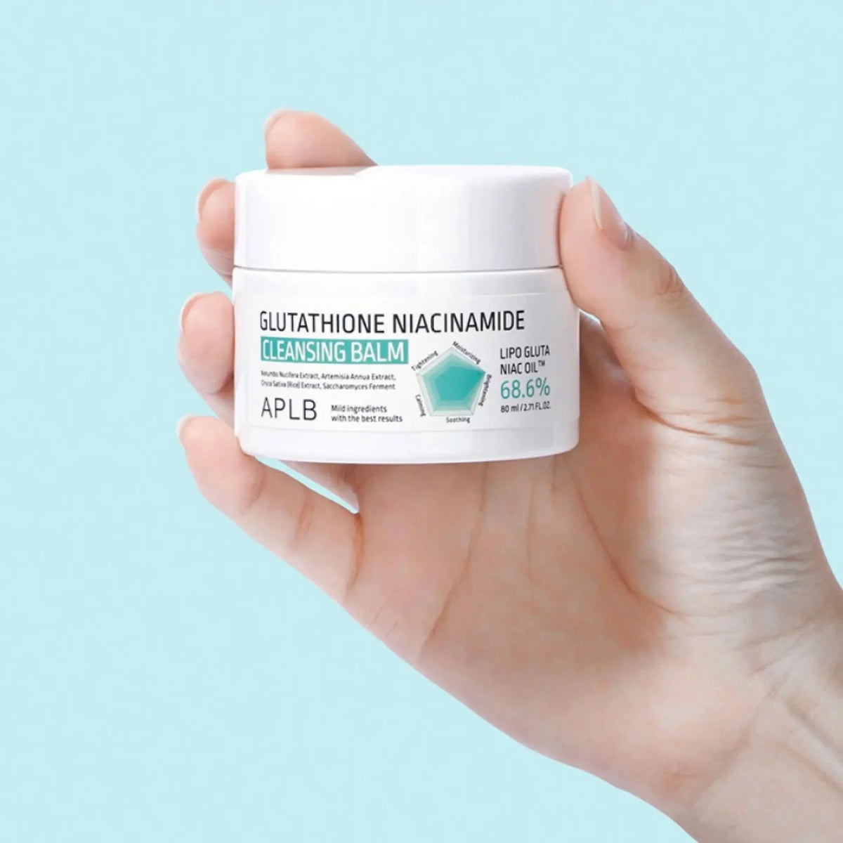 Очищающий бальзам с глутатионом APLB Glutathione Niacinamide Cleansing Balm