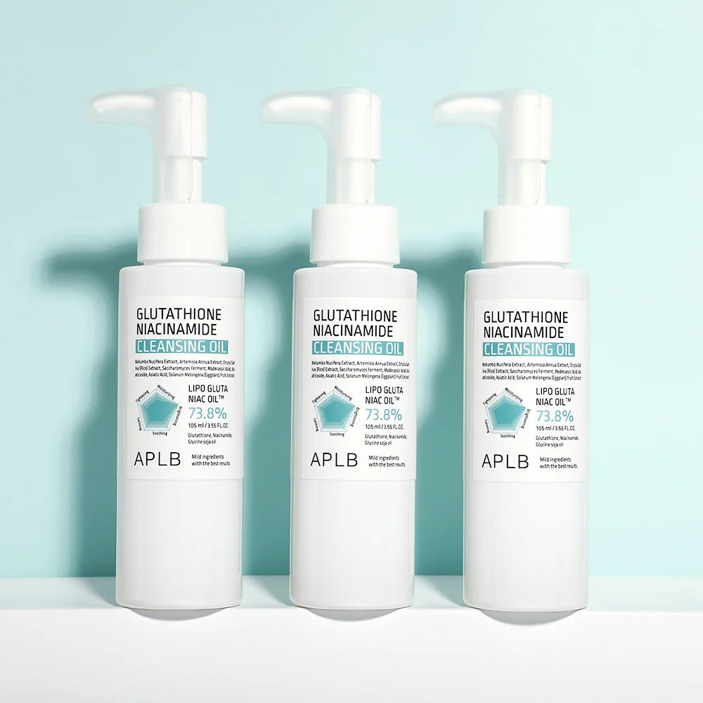 Гидрофильное масло с глутатионом APLB Glutathione Niacinamide Cleansing Oil