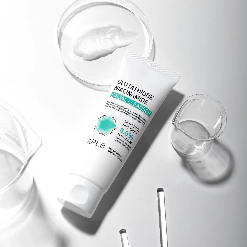 Очищающая пенка для лица APLB Glutathione Niacinamide Facial Cleanser