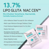 Тканевая маска с глутатионом APLB Glutathione Niacinamide Sheet Mask