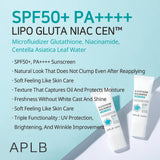 APLB Glutathione Niacinamide Sunscreen