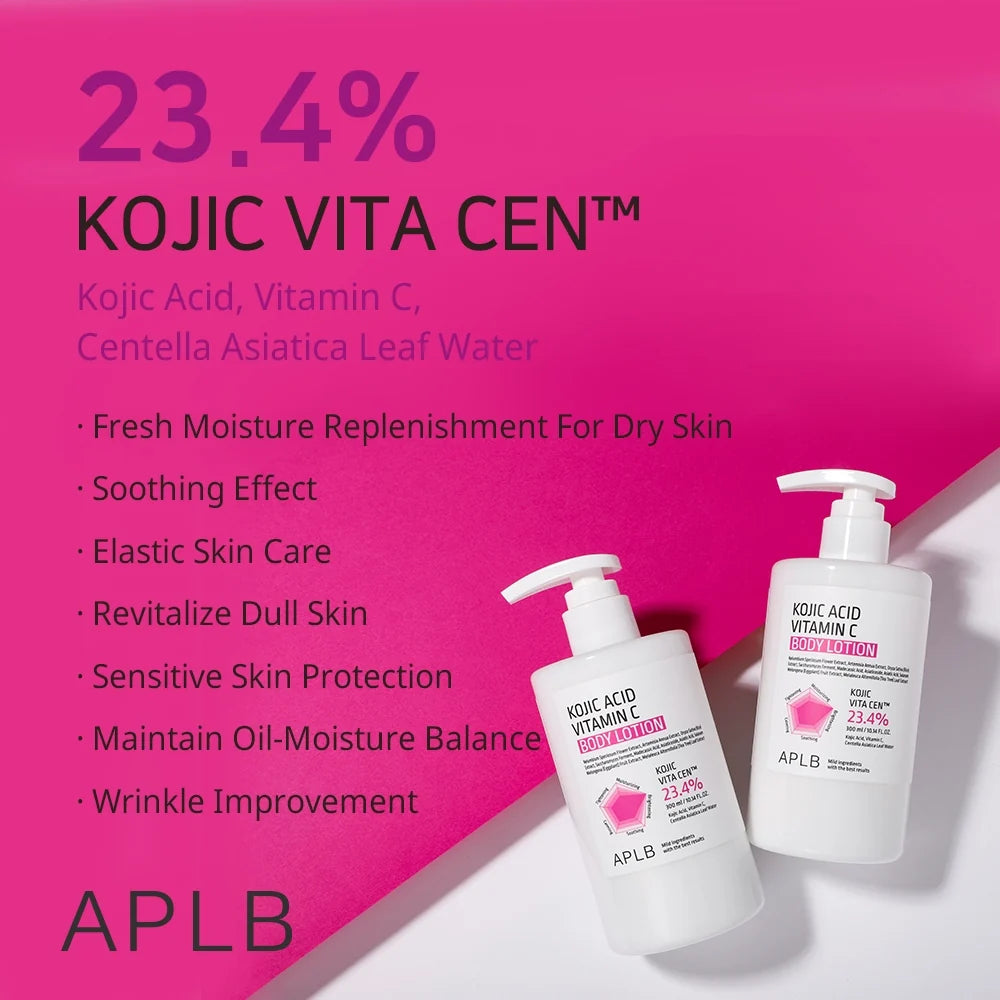 Лосьон для тела APLB Kojic Acid Vitamin C Body Lotion