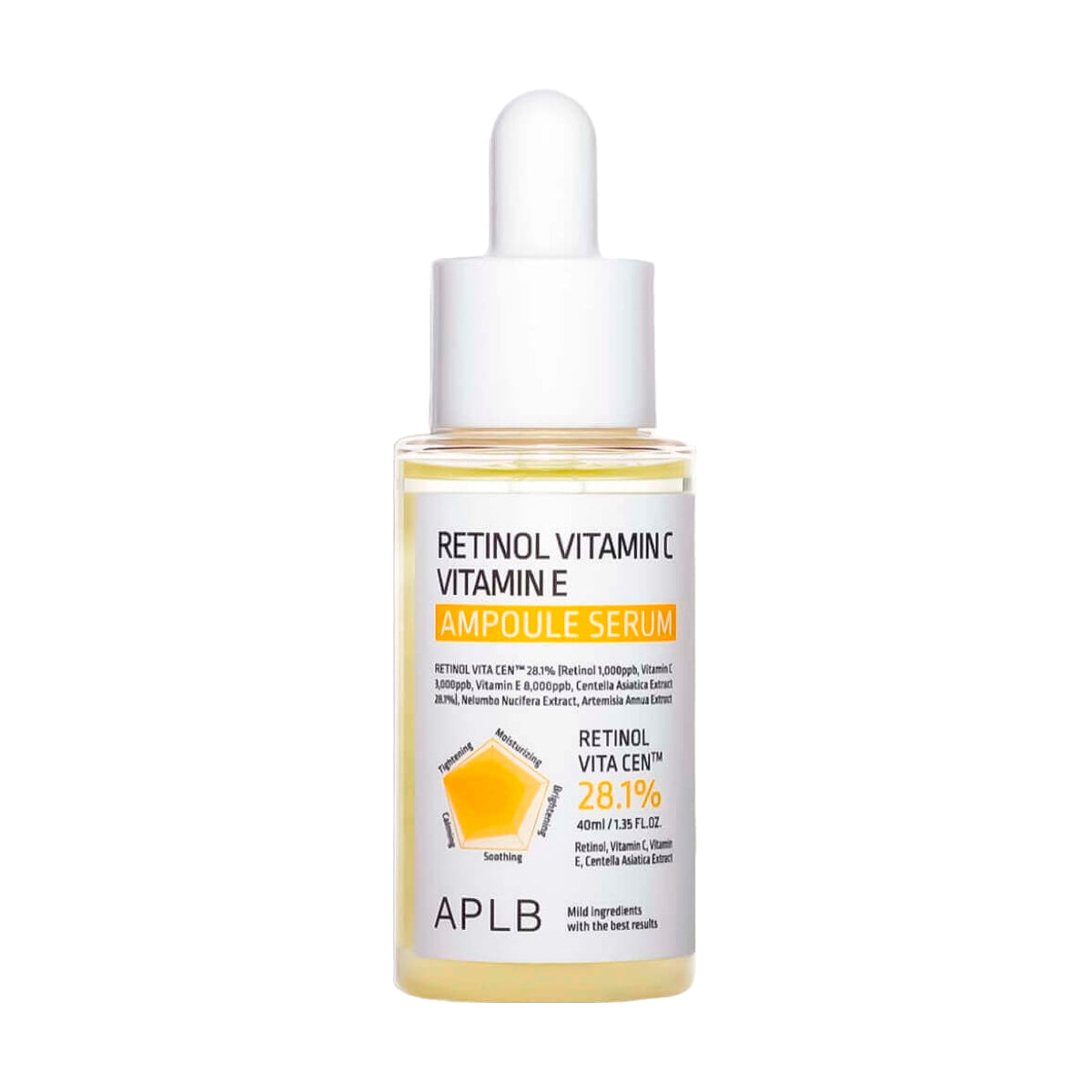 Укрепляющая ампульная сыворотка с ретинолом APLB Retinol Vitamin C Vitamin E Ampoule Serum