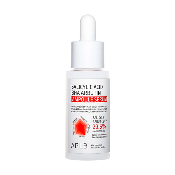 Skaistinantis veido serumas su salicilo rūgštimi ir arbutinu APLB Salicylic Acid BHA Arbutin Ampoule Serum