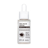 Сыворотка с улиточным муцином APLB Snail Mucin Ginseng Ampoule Serum