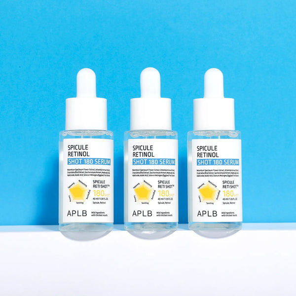 Atnaujinantis serumas su spikulėmis ir retinoliu APLB Spicule Retinol Shot 180 Serum