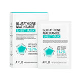 Тканевая маска с глутатионом APLB Glutathione Niacinamide Sheet Mask