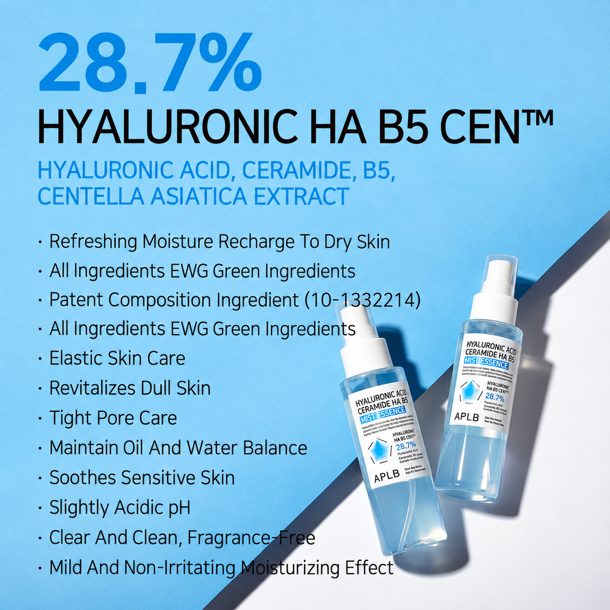 APLB Hyaluronic Acid Ceramide HA B5 Mist Essence