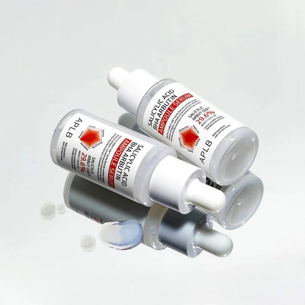 Осветляющая сыворотка для лица с салициловой кислотой и арбутином APLB Salicylic Acid BHA Arbutin Ampoule Serum
