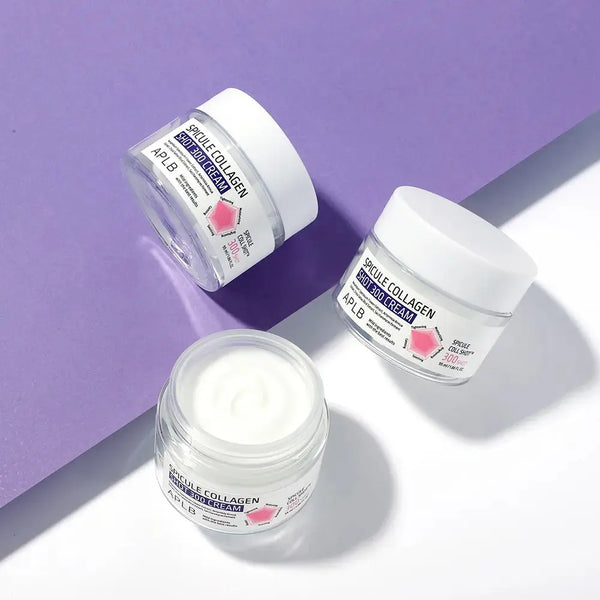 Stangrinamasis kremas su mikroadatomis ir kolagenu APLB Spicule Collagen Shot 300 Cream