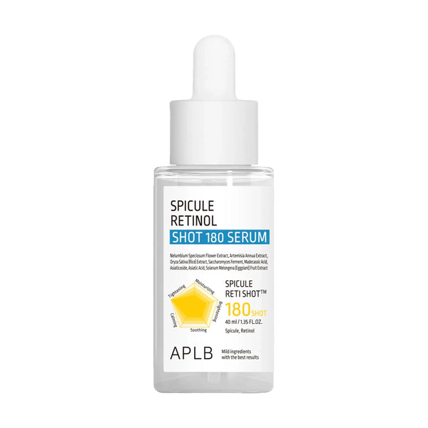 Atnaujinantis serumas su spikulėmis ir retinoliu APLB Spicule Retinol Shot 180 Serum