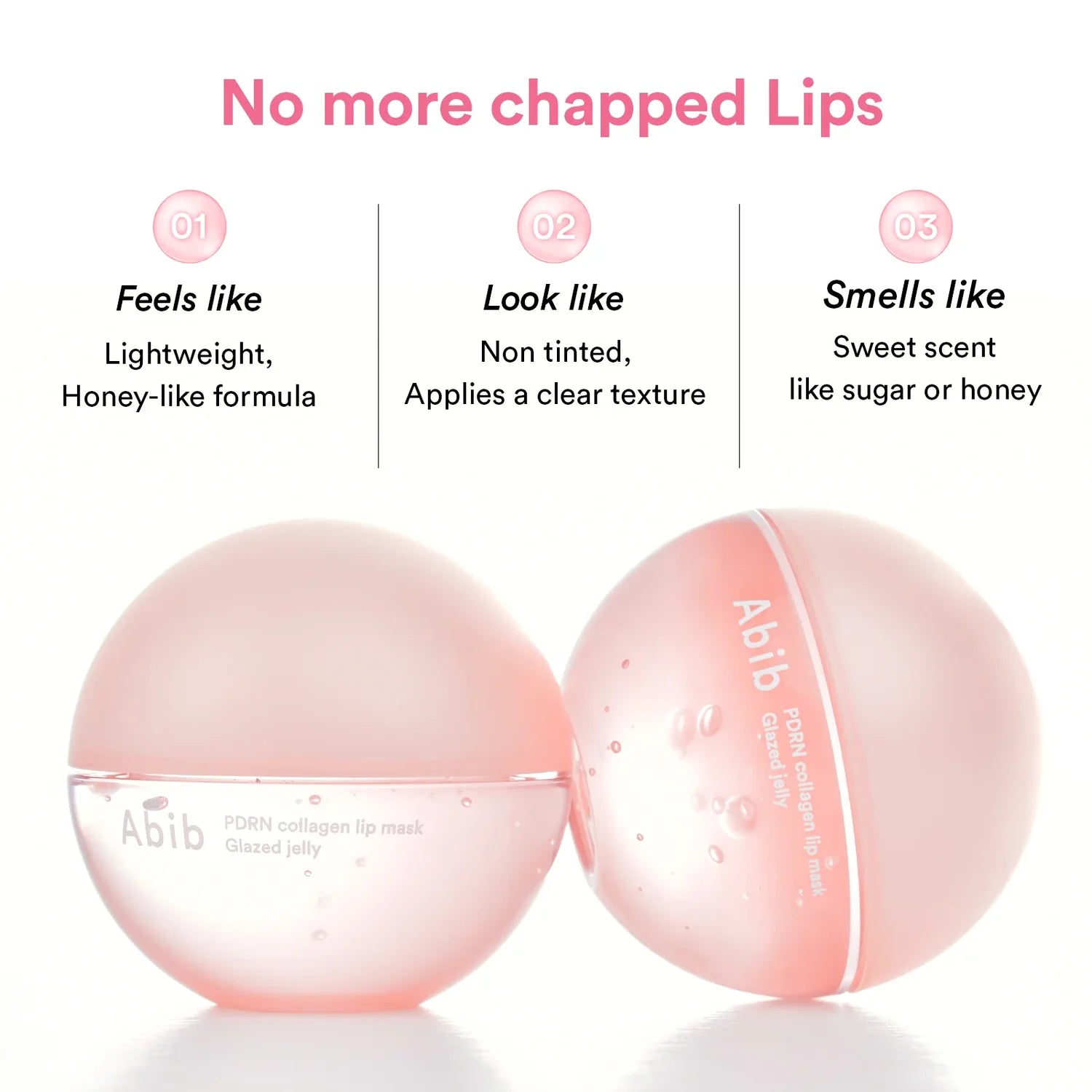 Kolagēna maska lūpām ar PDRN Abib PDRN Collagen Lip Mask Glazed Jelly