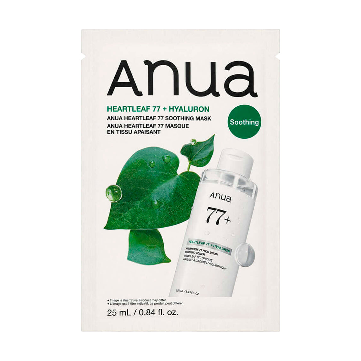Успокаивающая тканевая маска Anua Heartleaf 77+ Soothing Sheet Mask