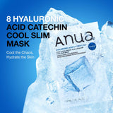 Anua Hyaluronic Acid 8 Catechin Cool Slim Mask