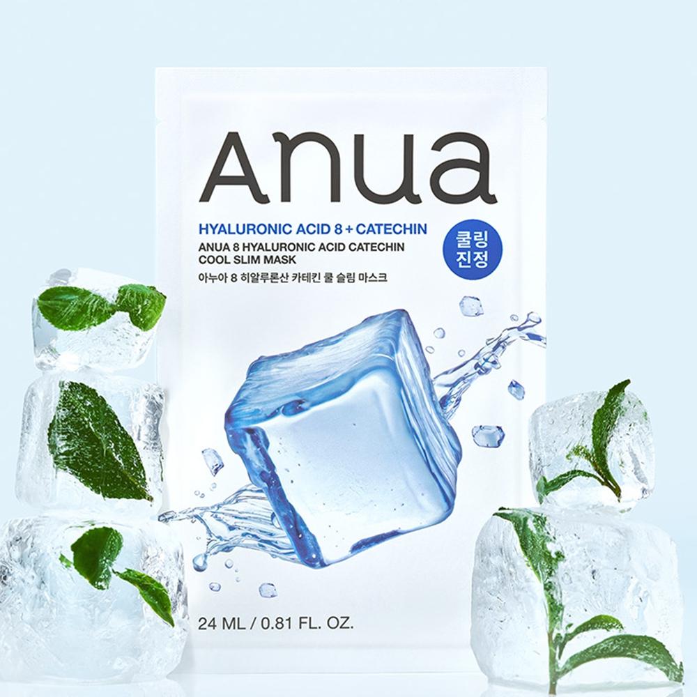 Anua Hyaluronic Acid 8 Catechin Cool Slim Mask