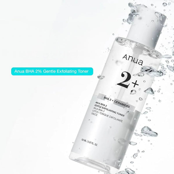 Maigs toniks ādai ar pīlinga efektu un salicilskābi Anua BHA 2% Gentle Exfoliating Toner