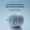 Valomasis produktas su moliu ir izopo ekstraktu Arencia Fresh Blue Hyssop Rice Mochi Cleanser
