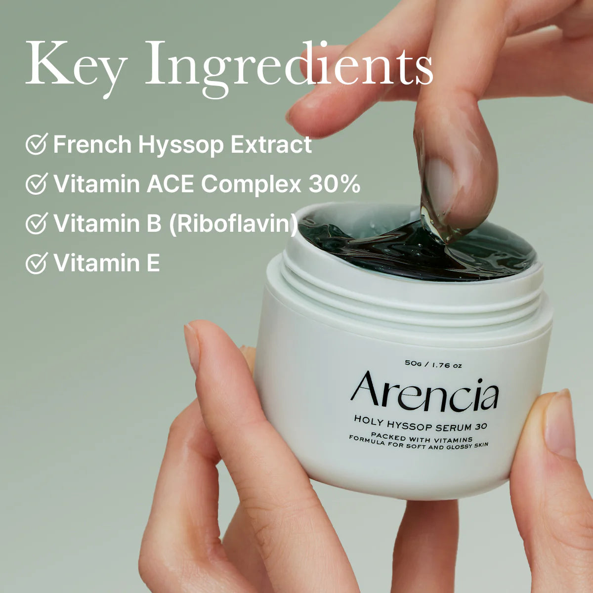 Daudzfunkcionāls serums Arencia Holy Hyssop Serum