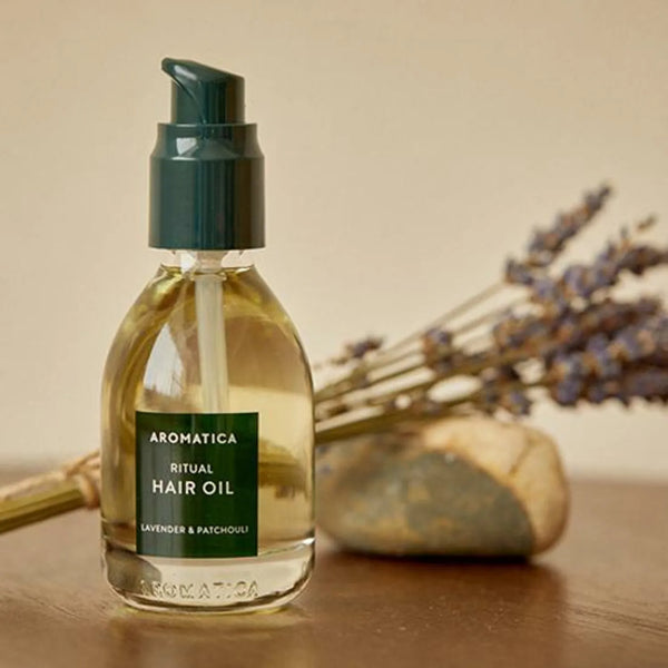 Eļļa matiem ar lavandu un pačūliju Aromatica Ritual Hair Oil lavender & Patchouli