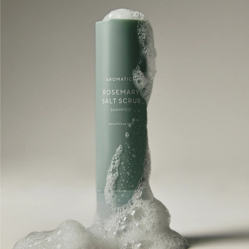 Šampūns–skrubis ar rozmarīnu Aromatica Rosemary Salt Scrub Shampoo
