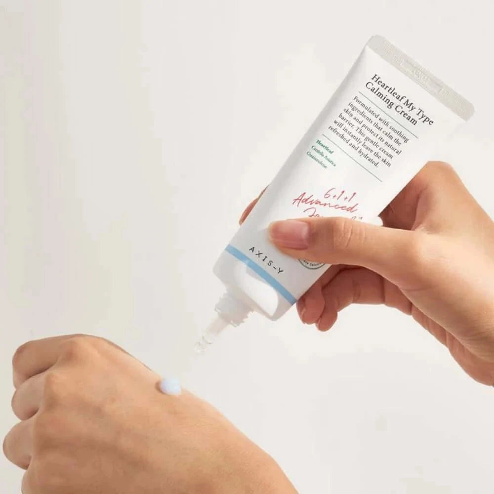 Nomierinošs gelveida krēms Axis-Y Heartleaf My Type Calming Cream