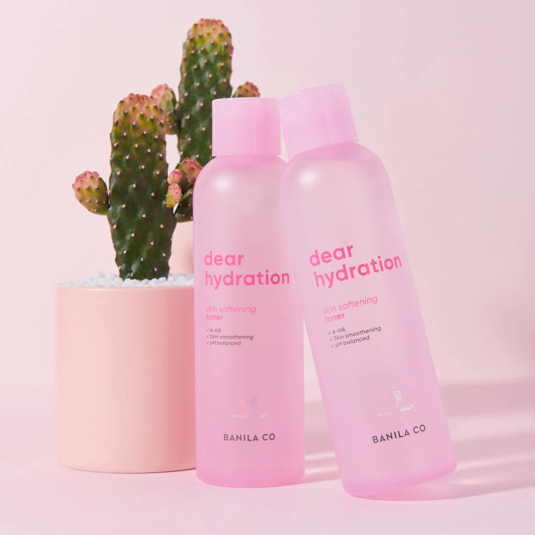 Увлажняющий тонер с AHA кислотами BANILA CO Dear Hydration Skin Softening Toner