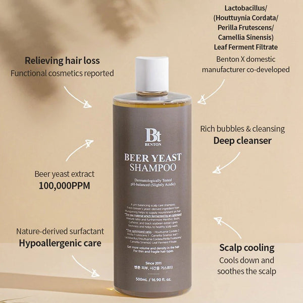 Benton Beer Yeast Shampoo