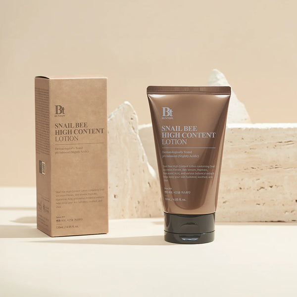 Atkuriamasis losjonas su sraigių mucinu Benton Snail Bee High Content Lotion