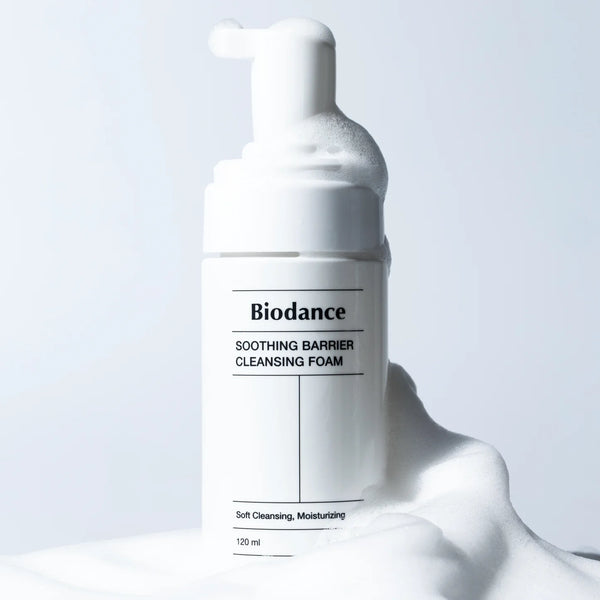 Putiņas sejas mazgāšanai Biodance Soothing Barrier Cleansing Foam