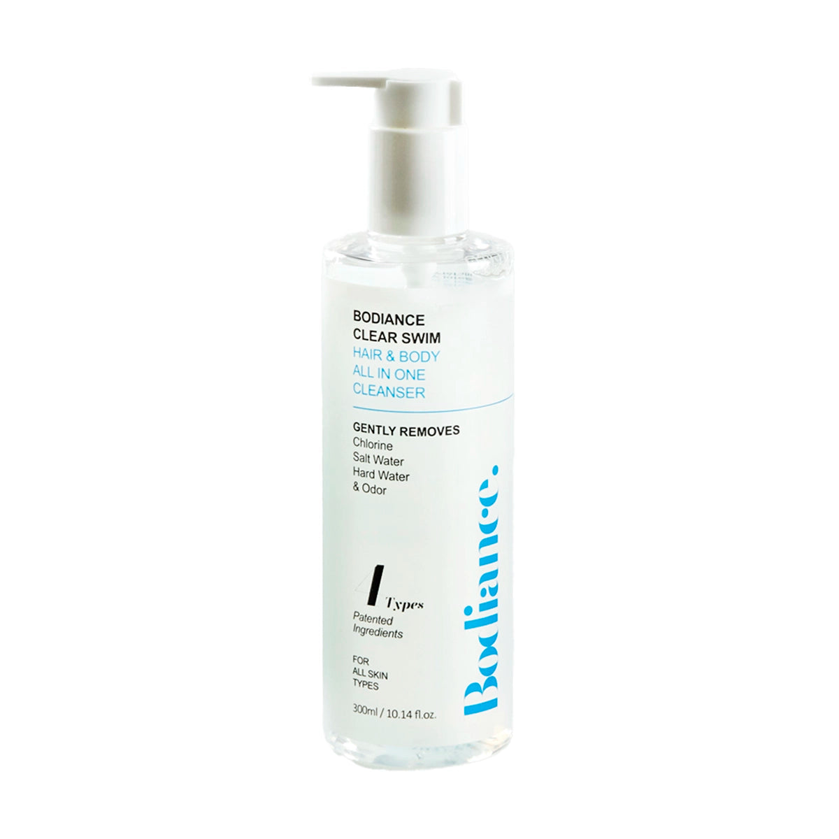 Очищающий гель 2-в-1 после бассейна Bodiance Clear Swim Hair & Body All-In-One Cleanser