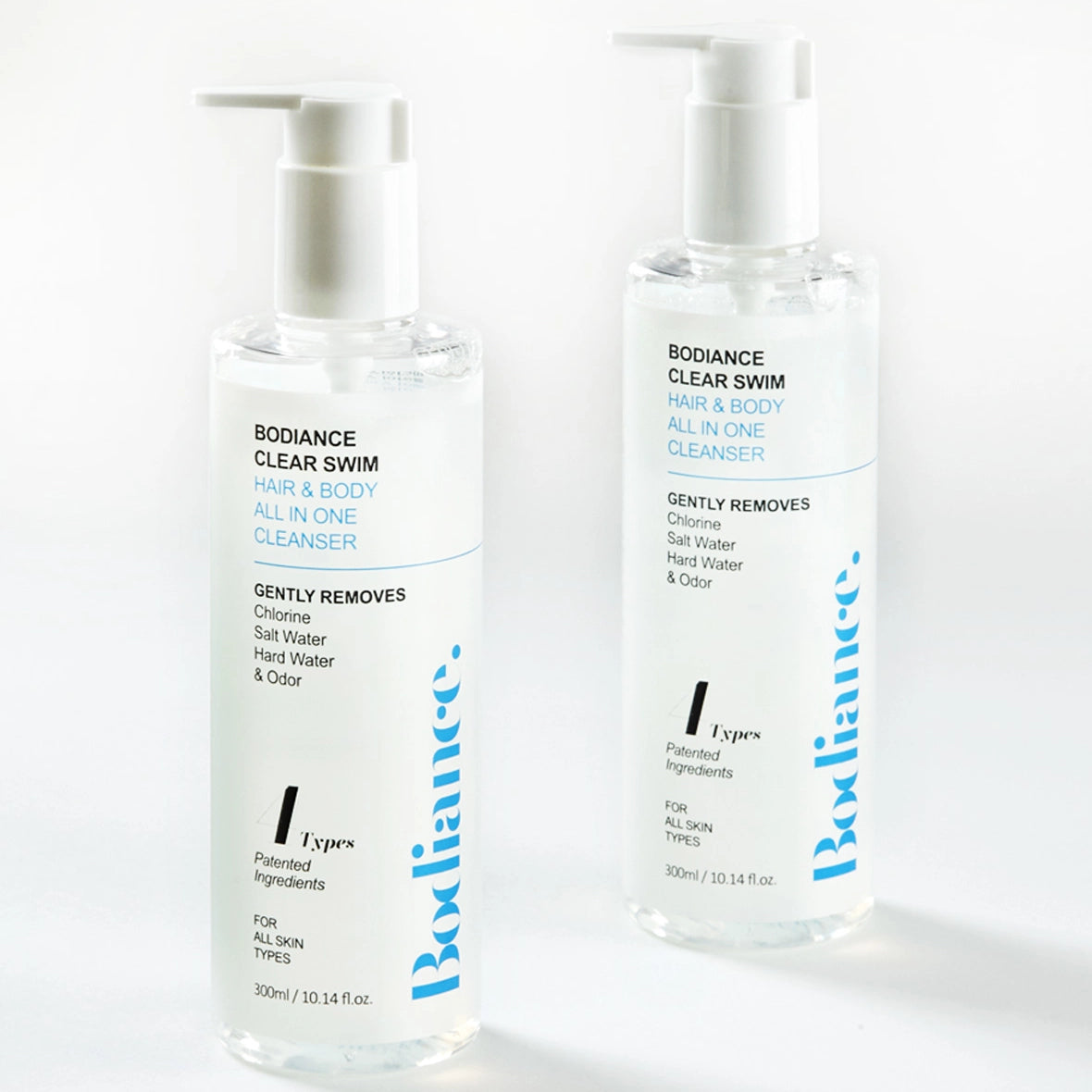 Очищающий гель 2-в-1 после бассейна Bodiance Clear Swim Hair & Body All-In-One Cleanser