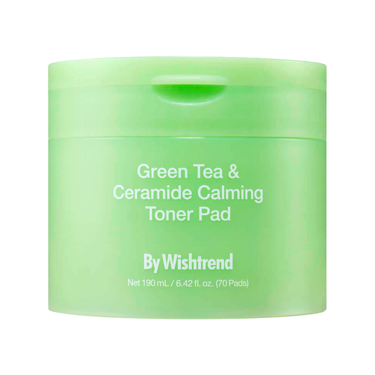 By Wishtrend Green Tea & Ceramide Calming Toner Pad