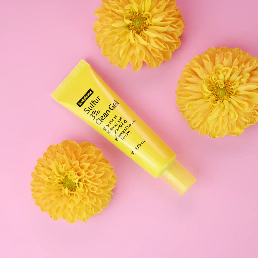 Точечный гель против воспалений By Wishtrend Sulfur 3% Clean Gel