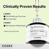 Atjaunojošā eļļa ar 0.5% retinolu COSRX The Retinol 0.5 Oil