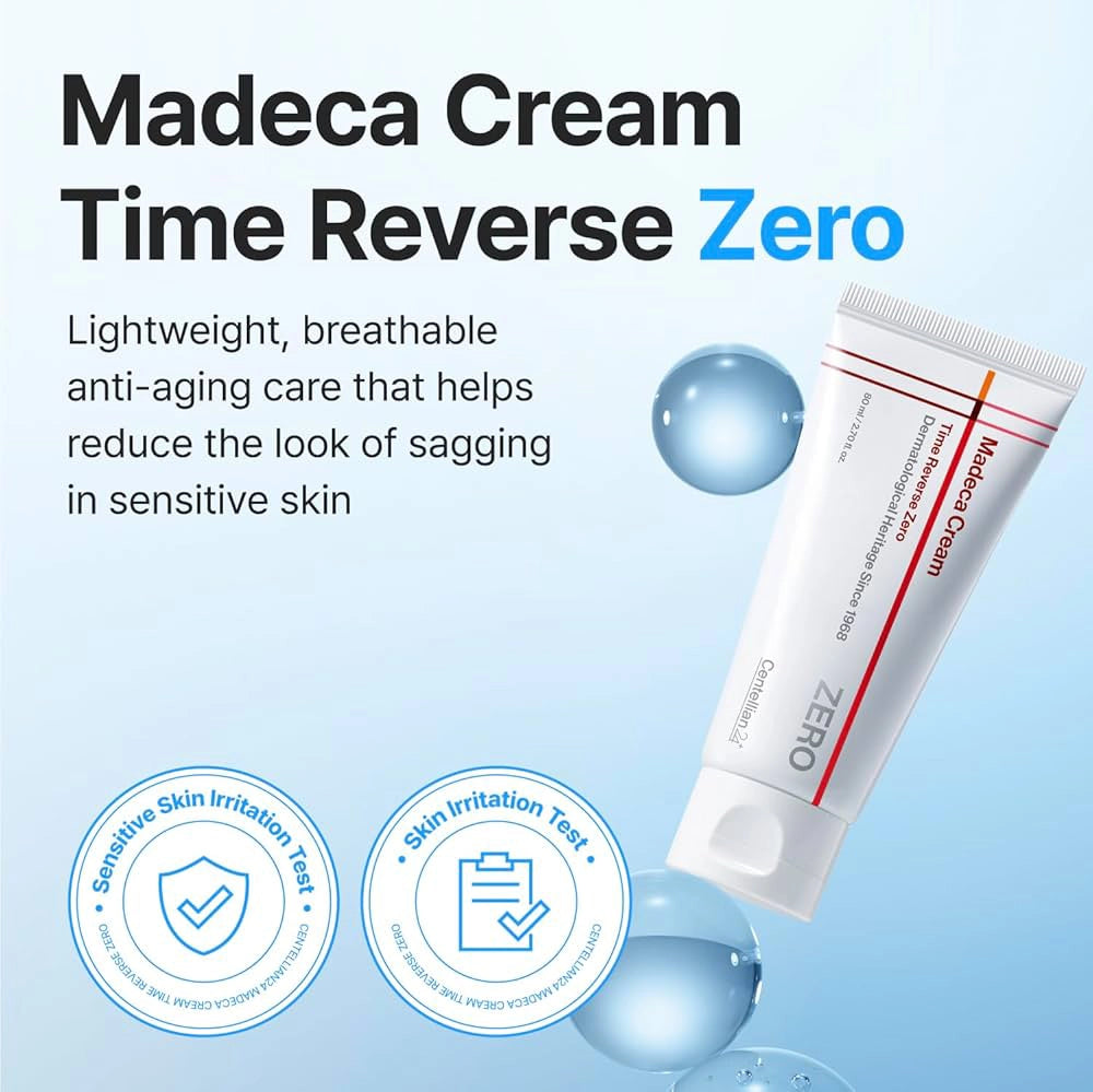 Лёгкий увлажняющий крем для лица Centellian24 Madeca Cream Time Reverse Zero