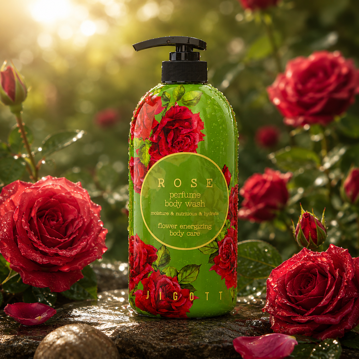 Jigott Rose Perfume Body Wash