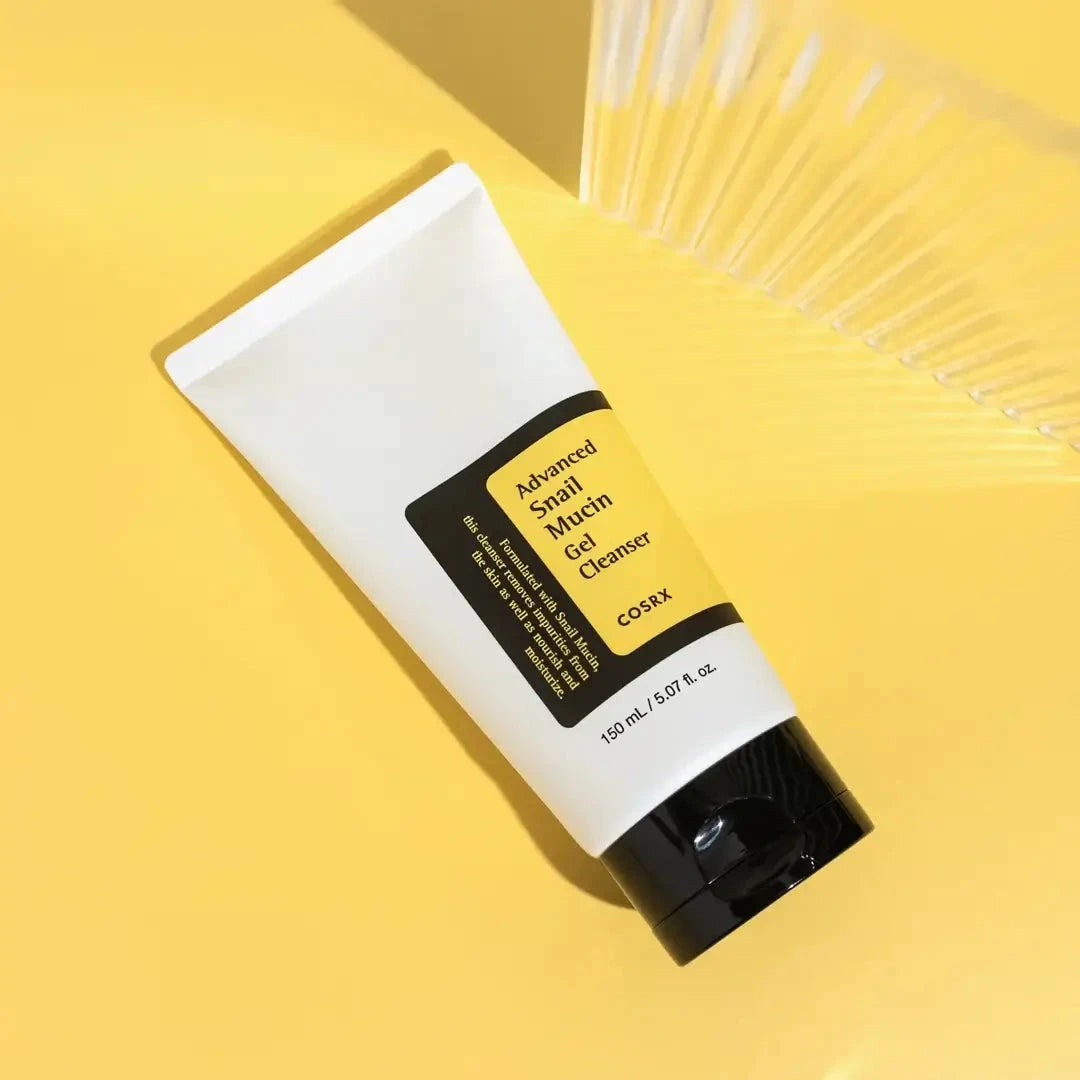 Maigs gels sejas mazgāšanai ar gliemežu mucīnu Cosrx Advanced Snail Mucin Power Gel Cleanser