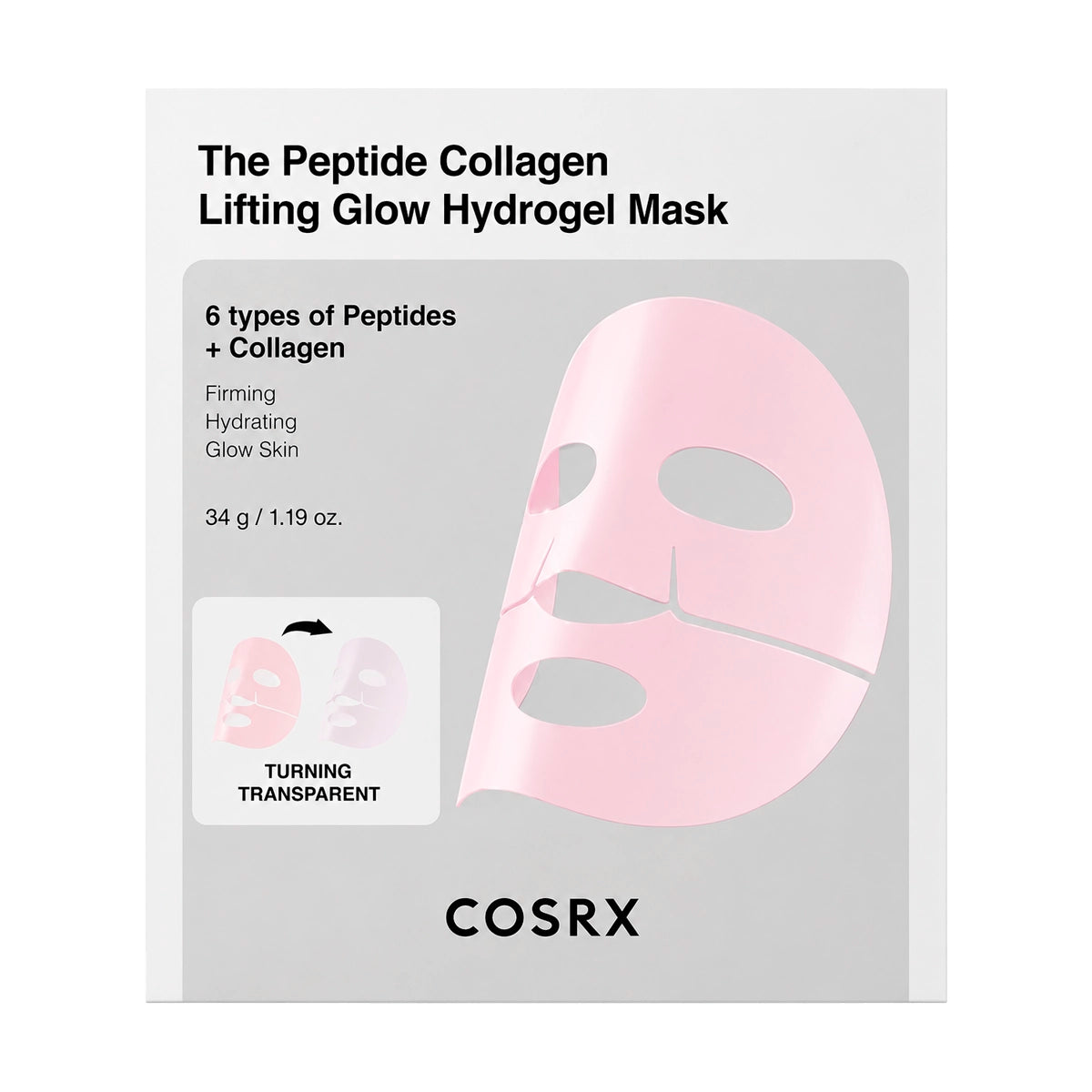 Cosrx The Peptide Collagen Lifting Glow Hydrogel Mask