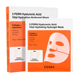 Увлажняющая гидрогелевая маска Cosrx 5 PDRN Hyaluronic Acid Vital Hydrating Hydrogel Mask