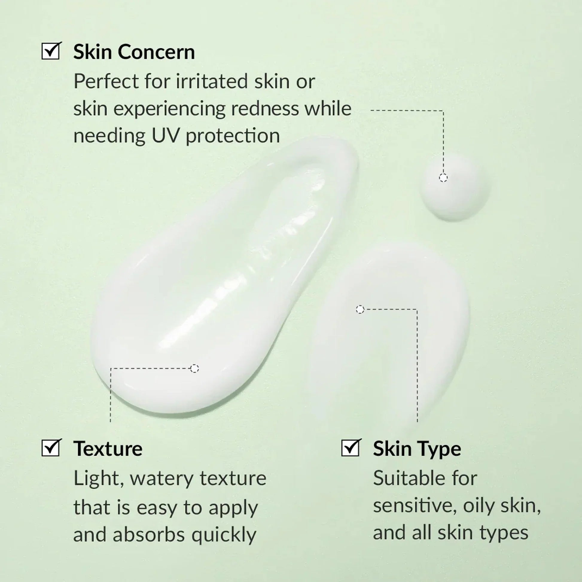 Nomierinošs saules aizsargkrēms Dr.Althea Green Tea Fresh Sunscreen SPF50+ PA++++