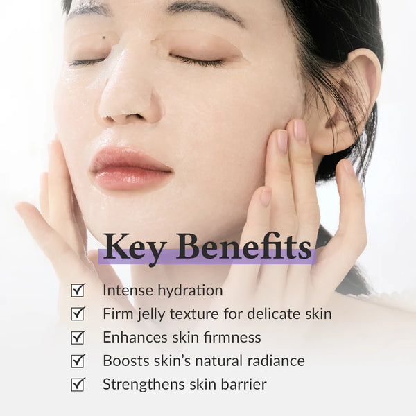 Nomierinoša auduma maska ar PDRN Dr.Althea Jelly Seal dewy Mask