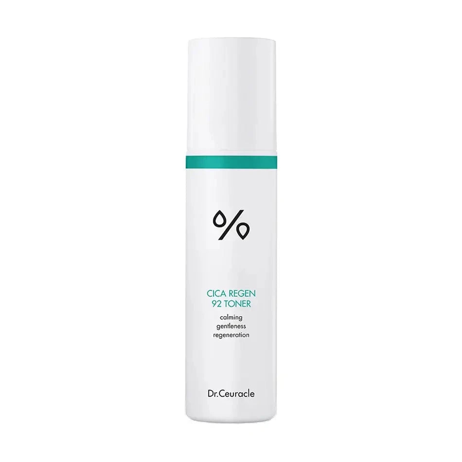 Nomierinošs toniks jutīgai ādai ar 92% Āzijas centellas Dr.Ceuracle Cica Regen 92 Toner