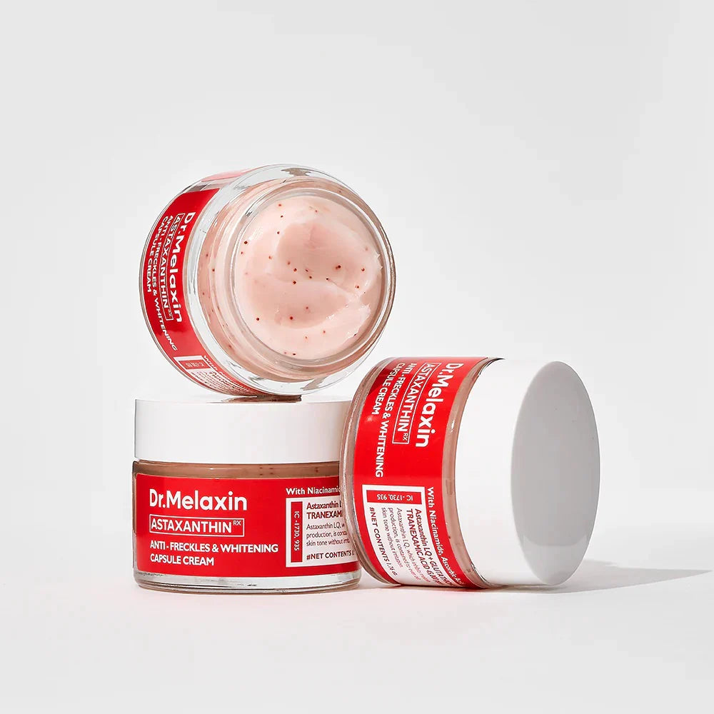 Капсульный крем против пигментации Dr.Melaxin Astaxanthin Anti-Freckles & Whitening Capsule Cream